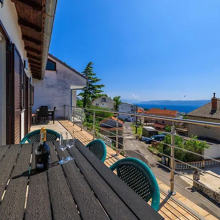 Malerisches Studio-apartment Mit Meerblick, Privatparkplatz, Klima 茨里克韦尼察